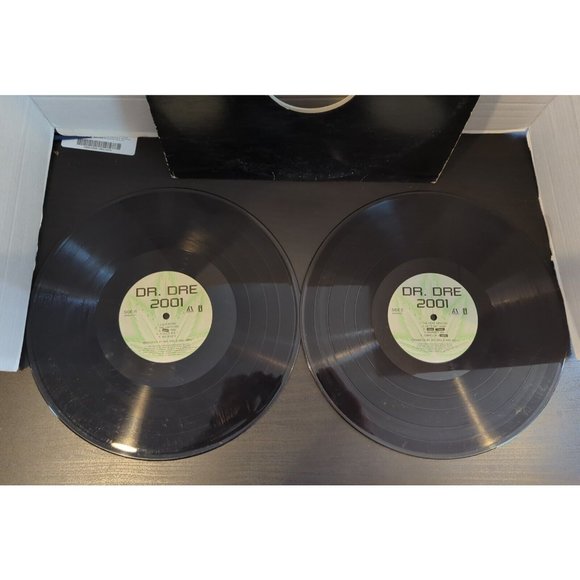 Dr Dre 2001 Instrumental Vinyl 2 LP CLEANED AND TESTED
